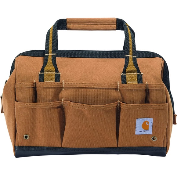 - Carhartt  Men’s Brown 14” Tool Bag  *NEW* - Picture 1 of 7